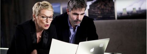 elise lucet cash investigation Elise Lucet et le directeur de la rédaction de Cash Investigation