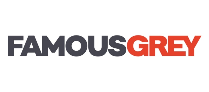 Famous Grey Logo Famous Grey Logo