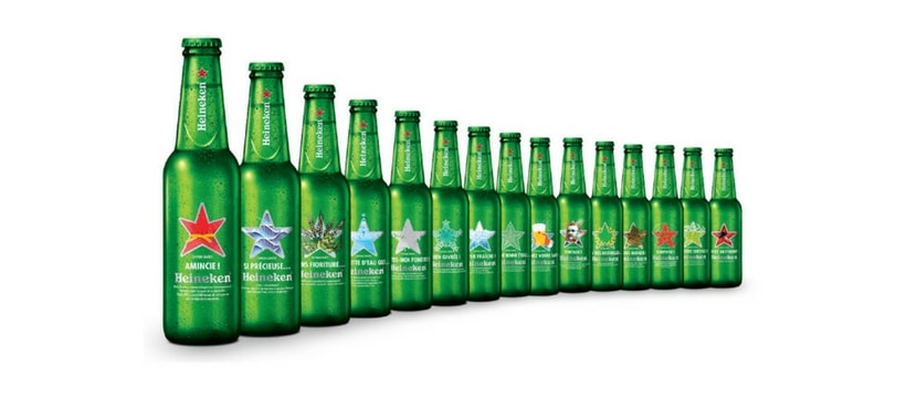 Heineken Campagne Heineken #DerriereMeBouteille