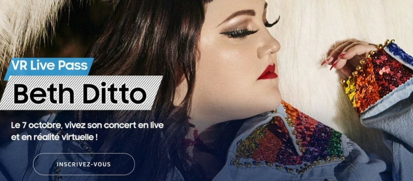 Beth Ditto Beth Ditto affiche concert en VR