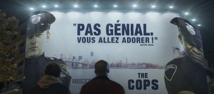 Buzzman Boursorama affiche film moyen pub boursorama