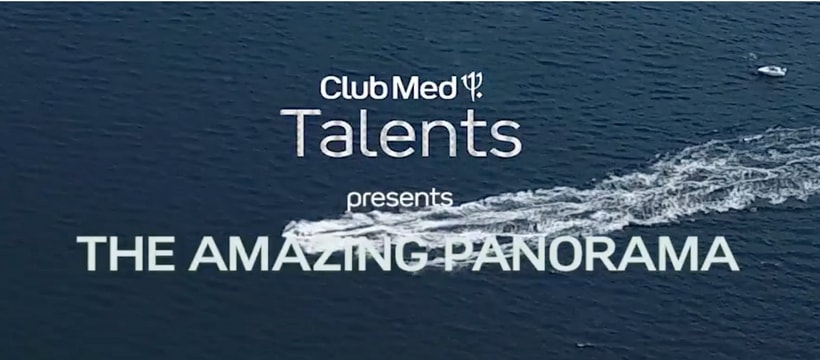 Club Med bateau voguant sur les flots