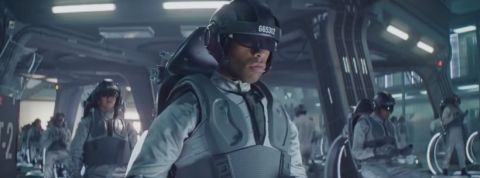 entertainment extrait de la bande d'annonce de ready player one, de Steven Spielberg