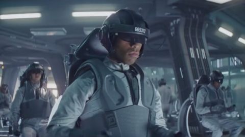 extrait de la bande d'annonce de ready player one, de Steven Spielberg