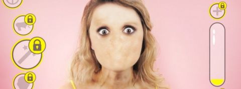 FaceFixx femme sans bouche ni nez