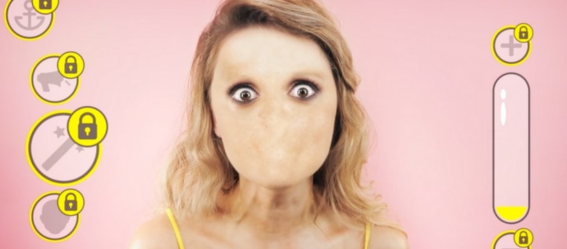 FaceFixx femme sans bouche ni nez