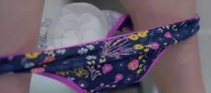 Culotte et serviette hygienique