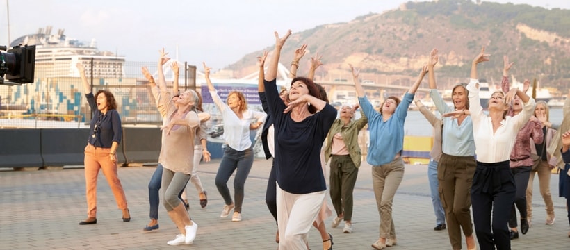 Nivea femmes qui dansent