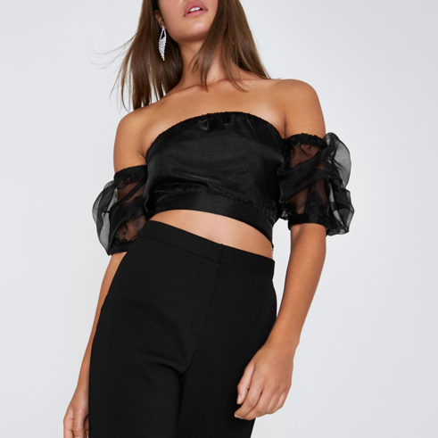 river island top en dentelle river island