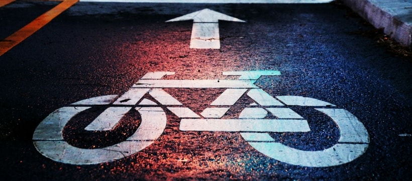 Velo Signe indiquant une piste cyclable