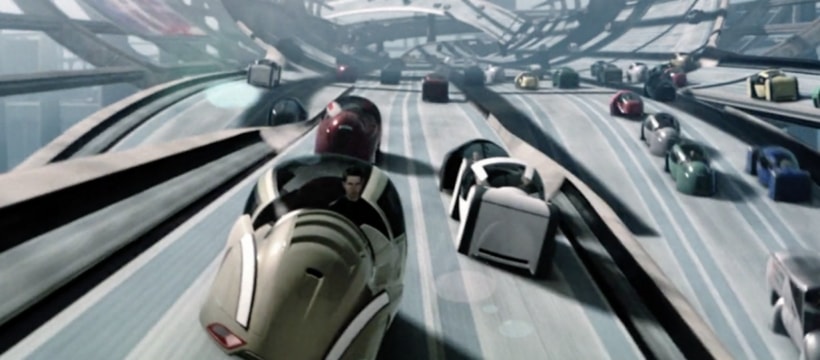 voiture autonome minority report
