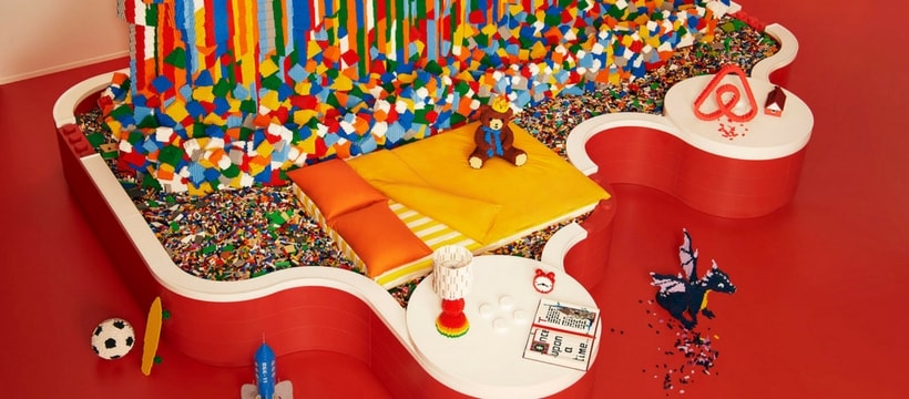 airbnb lego Un lit dans la LEGO House avec Airbnb