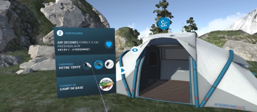 decathlon VR L'utilisation de la Réalité Virtuelle par Decathlon