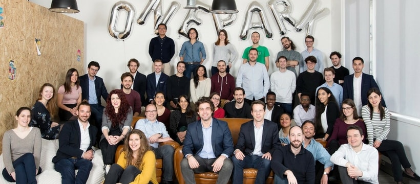 Onepark collaborateurs de la startup onepark