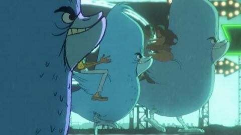 Image tirée du clip  - Carmen -  de Stromae