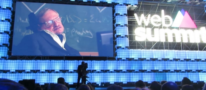 Web Summit Conference de stephen hawking au web summit