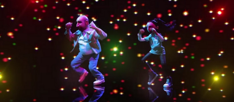 BBC One Ad pere qui danse avec sa fille