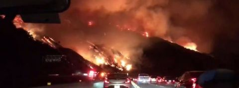 Feu Bel Air conducteur qui a pris lincendie de bel air en photo