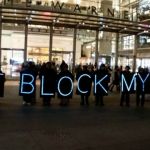 Des manifestants pour un internet libre