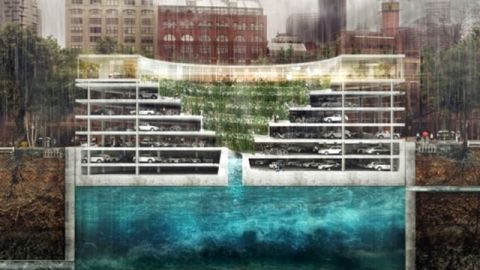 projet de parking pop-up