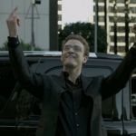 Justin Timberlake jouant Sean Parker dans le film Social Network