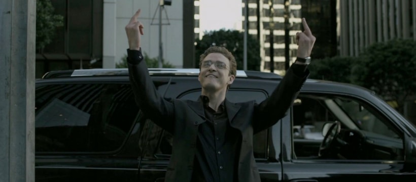 SeanParker Justin Timberlake jouant Sean Parker dans le film Social Network