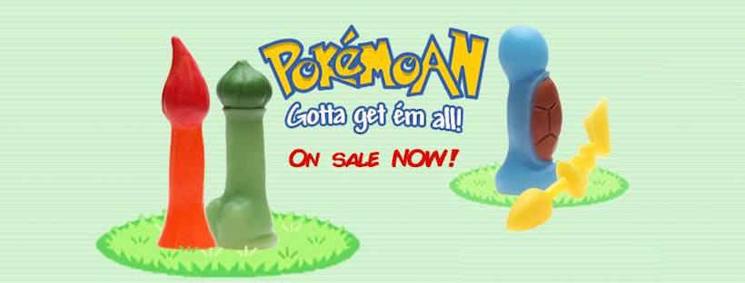 une gamme de sextoys pokémon