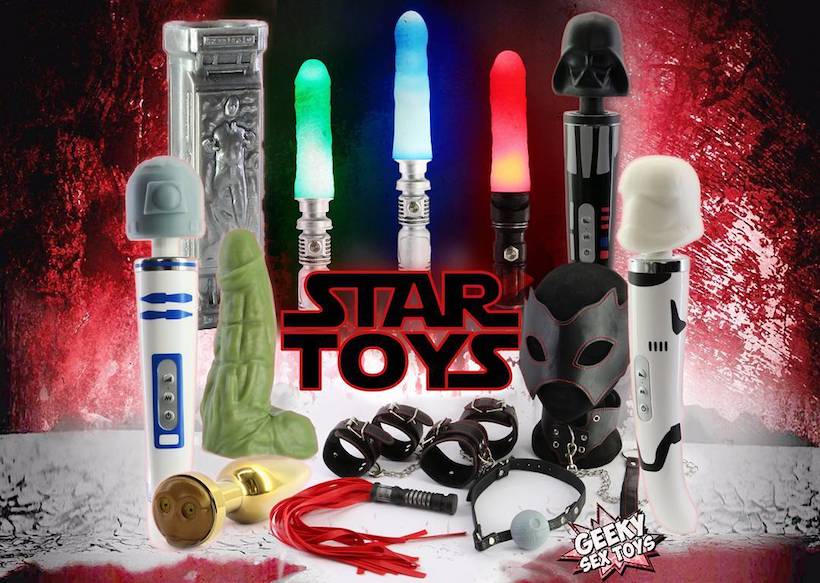 une gamme de sextoys star wars