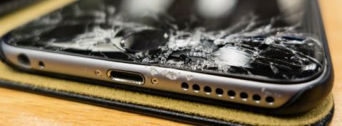 Smashed Screen ecran de smartphone fissure