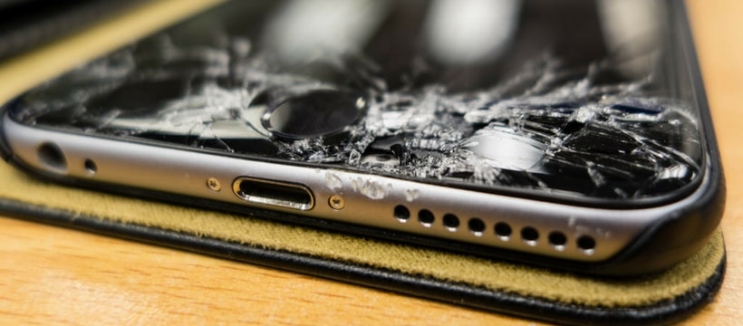 Smashed Screen ecran de smartphone fissure