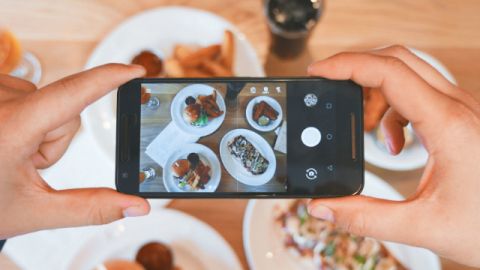 Smartphone photo Instagram