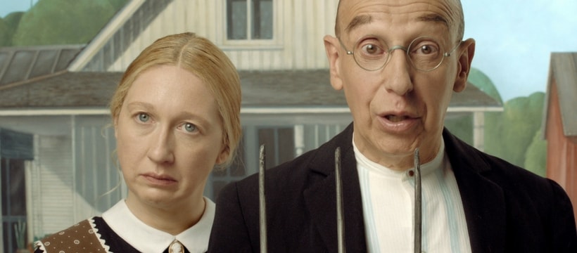 american-gothic-parodie American Gothic tableau parodie