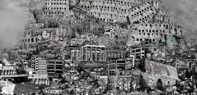 Du Zhenjun - Destruction - Courtesy Du Zhenjun-min grande ville détruite