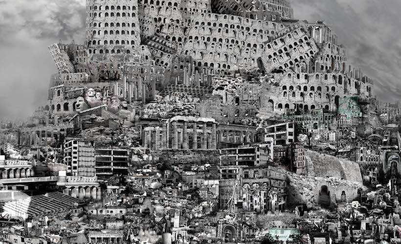 Du Zhenjun - Destruction - Courtesy Du Zhenjun-min grande ville détruite