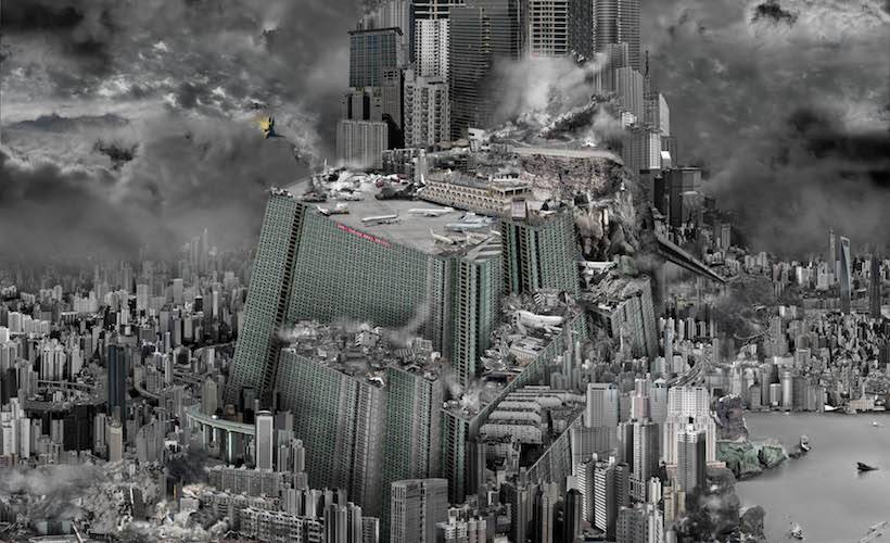 Du Zhenjun - The accident - Courtesy Du Zhenjun-min grande ville détruite