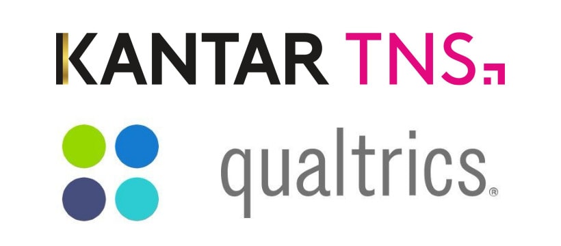 Kantar qualtrics Logos de Kantar et qualtrics