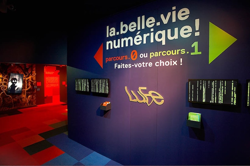 exposition à la fondation EDF La belle vie numérique