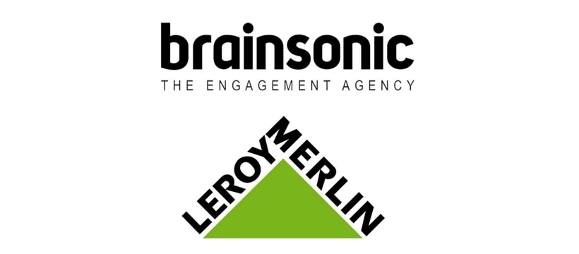 Leroy Merlin Brainsonic Logos de brainsonic et de leroy merlin