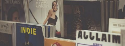 magazines magazines sur un etal