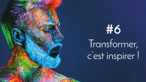 Makheia homme fait de pigment de couleur