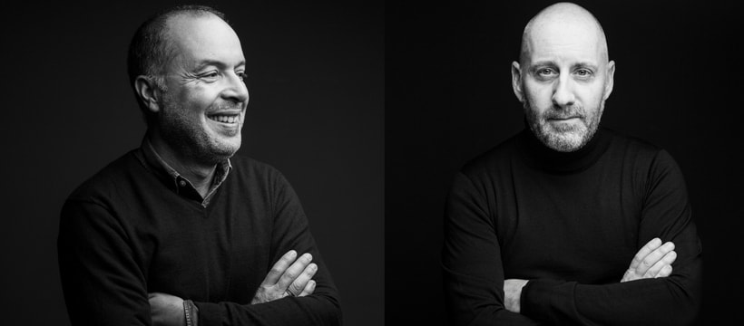 Mondher Abdennadher Olivier Moulierac Portrat de Mondher Abdennadher et Olivier Moulierac