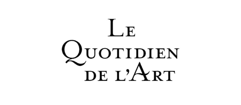 Quotidien art logo du quotidien de lart
