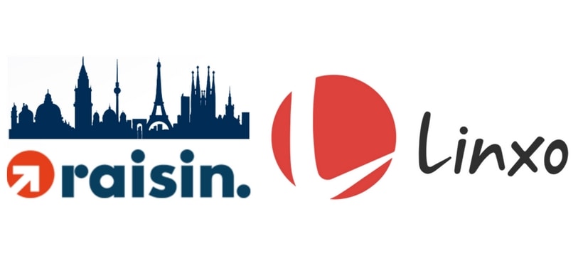 Raisin Linxo logo des startups Raisin et Linxo