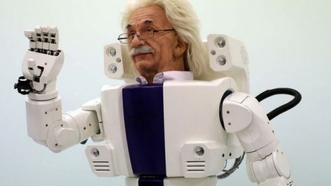Un robot Einstein par Hanson Robotics