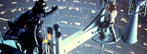 StarWars Scène de Star Wars épisode 6, entre Luke Skywalker et Dark Vador