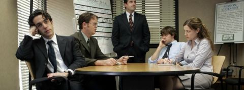 The Office reunion de travail sans nourriture gratuite