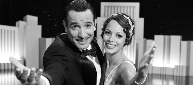 theartist jean Dujardin et Bérénice Bejo