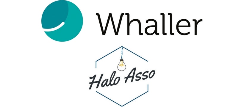 Whaller HaloAsso Logos de Whaller et Halo Asso