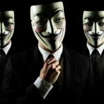 photo de plusieurs personnes en masques anonymous