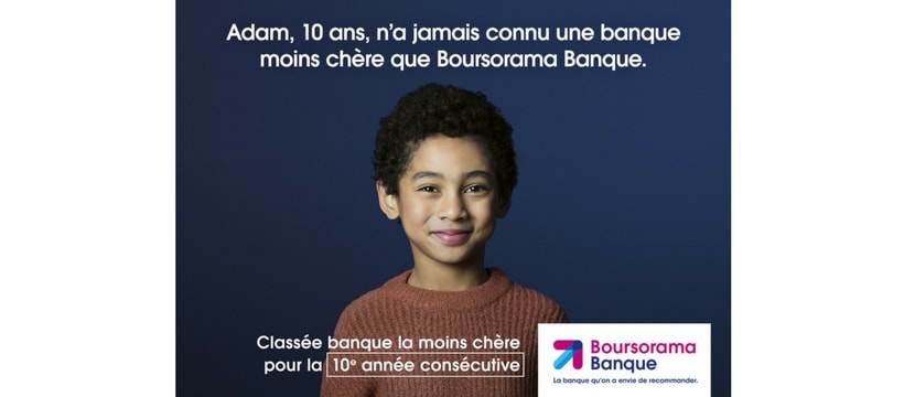 Boursorama Adam affiche boursorama